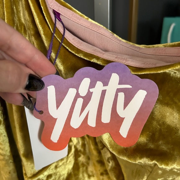 NWT Yitty Plusshy Asymmetrical Bodysuit Medium Back Cut Out - Picture 8 of 10